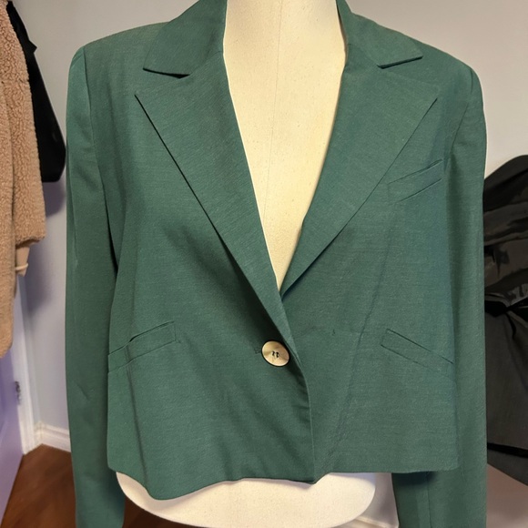 Ganni Dark Green Trousers and blazer - Picture 16 of 16